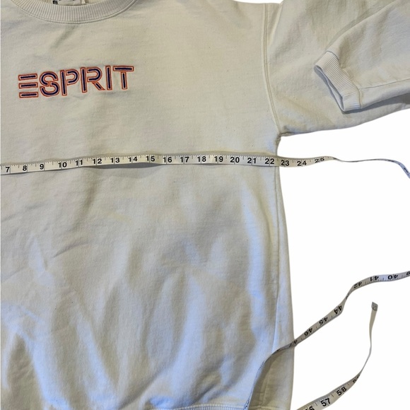 Vintage 80s Esprit Sweatshirt | Retro Logo Crewneck Pullover | Small - Picture 10 of 12